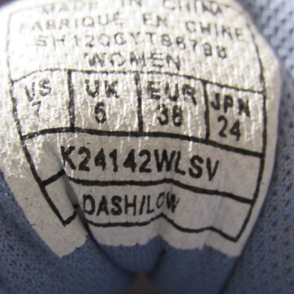 RYKA DASH Womens Sneaker Blue-White Mesh Ortholite Comfort Shoes, Size 7 - Picture 12 of 14